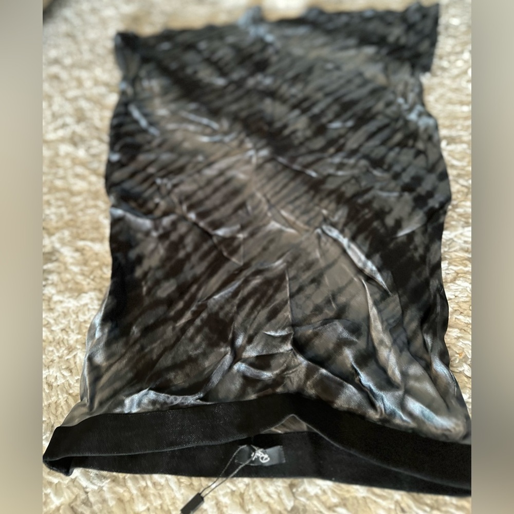 ‼️RARE‼️🎸RAILS🎸🔥NWT🔥Berlin Midi Skirt in Black Tide— S - Picture 14 of 15